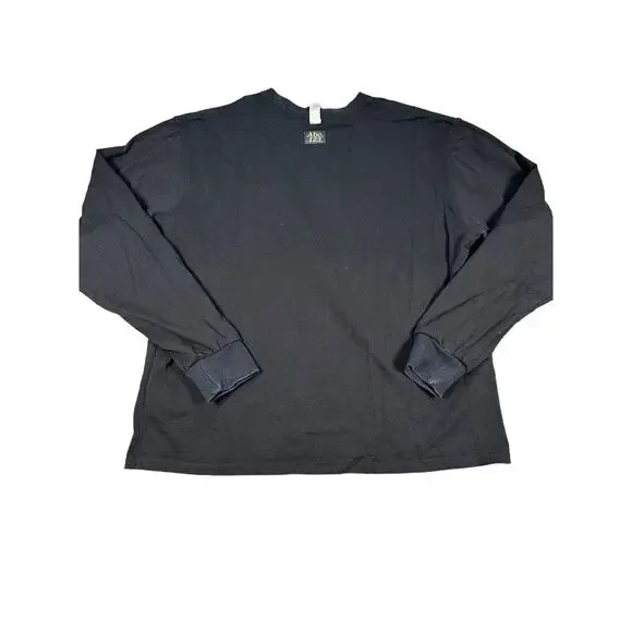 Advisory Board Crystals Mens Large Black Abc 123 Pocket Long Sleeve Streetwear